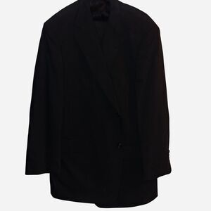 Calvin-klein Men's Black Coat